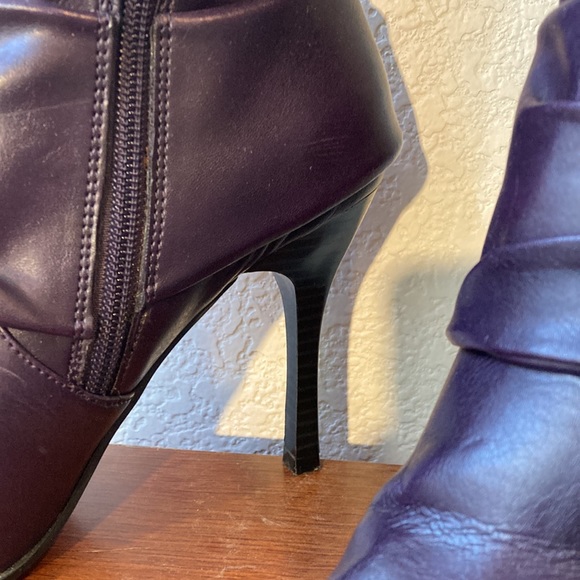Rampage size 8m purple high heeled boots - Picture 6 of 10